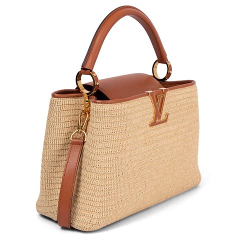 louis vuitton raffia capucines|Capucines MM Capucines .